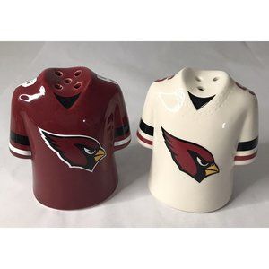NFL Arizona Cardinals Gameday Jersey Ceramic Salt & Pepper Shakers